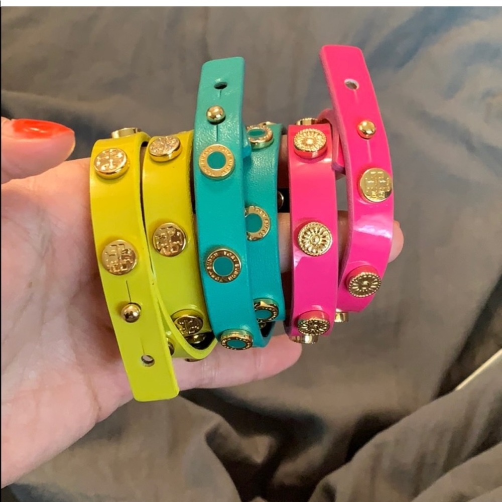 TORU BURCH TEAL BRACELET